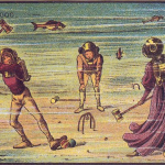 This-artwork-illustrates-safe-family-fun-by-spending-a-Saturday-afternoon-playing-croquet-underwater